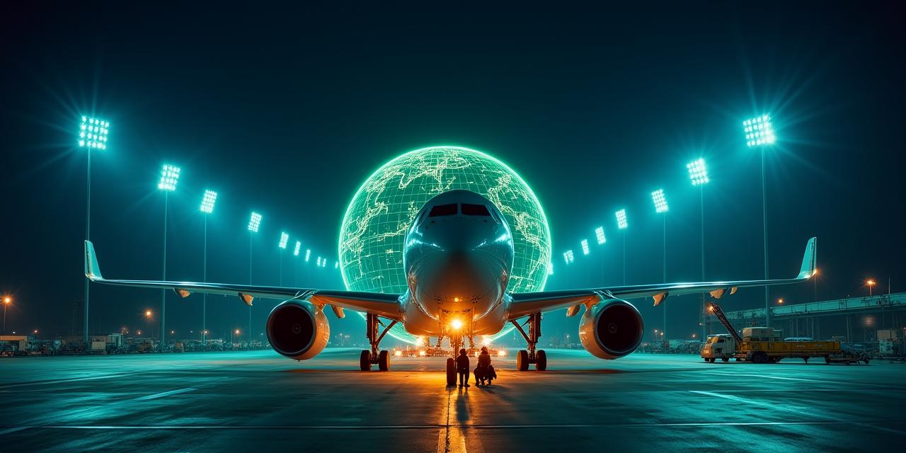 全球物流網絡與運輸貨機